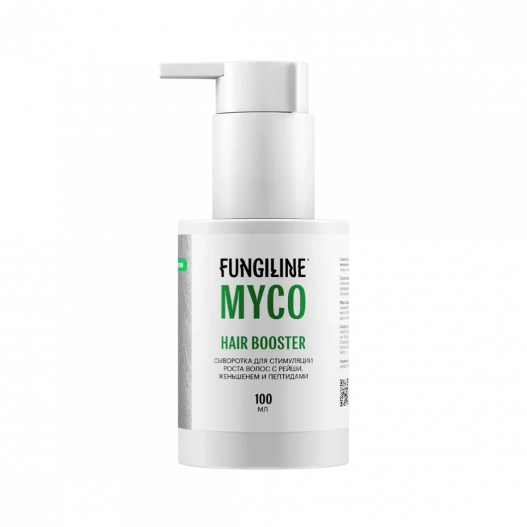 FUNGILINE MYCO Hair Booster scalp and roots serum with reishi, ginseng, and peptides, 100 ml